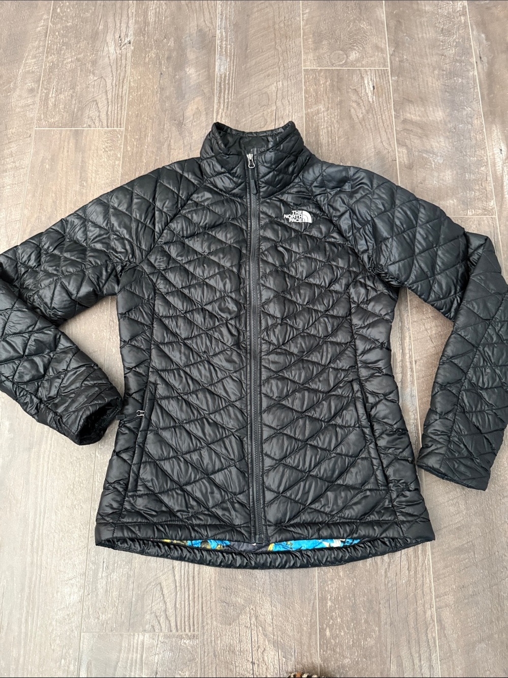The North Face Black Diamond-Quilt Puffer Jacket